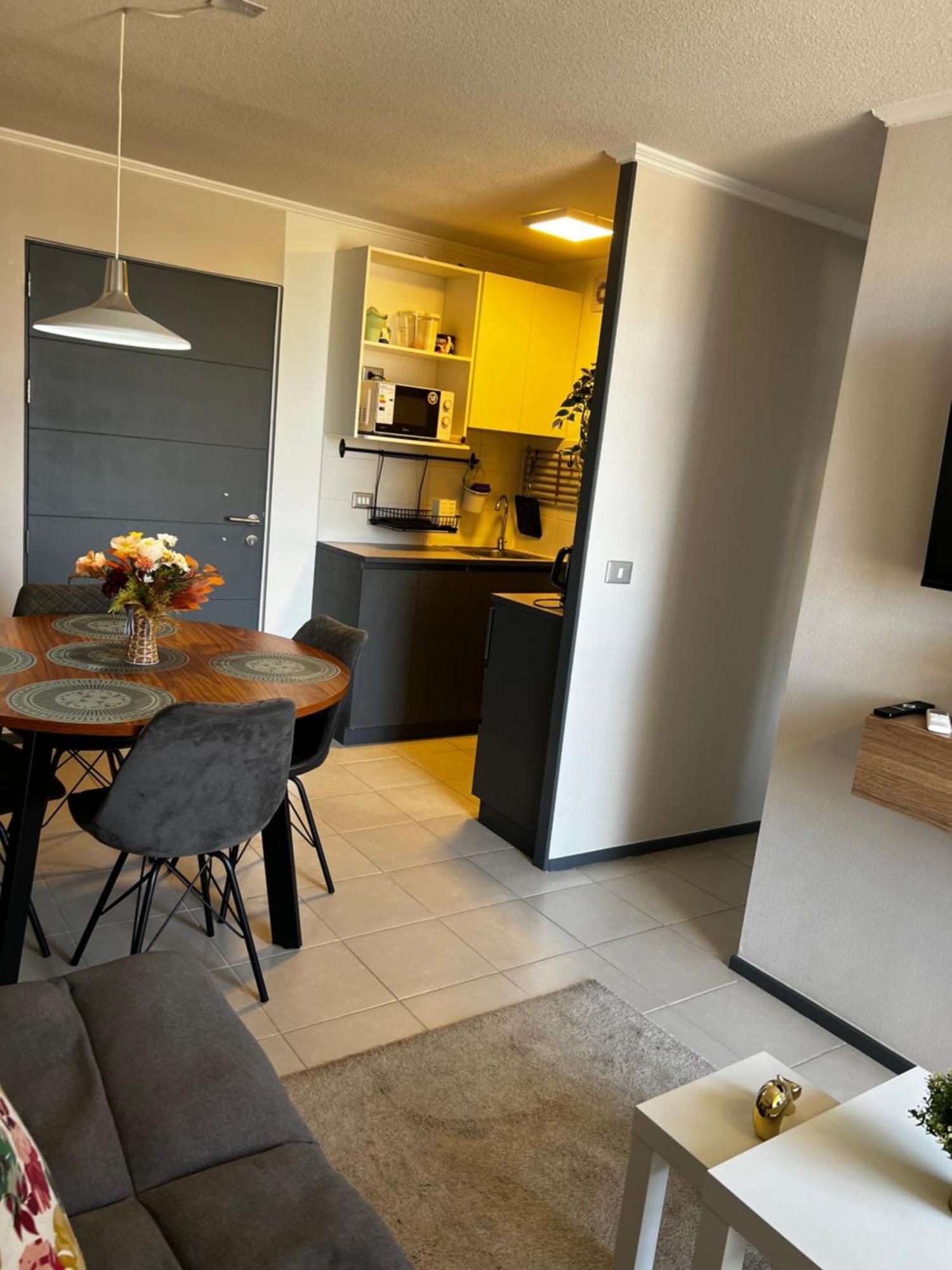Aparhotel Centro Rancagua-wifi-parking-climatizacion-modernidad * Rancagua